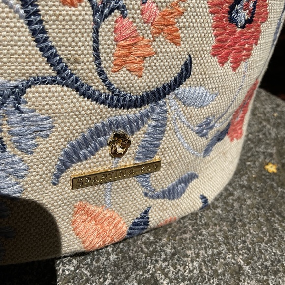 👛Spartina 449 Aubrey Fringe Bucket Bag - Picture 4 of 10